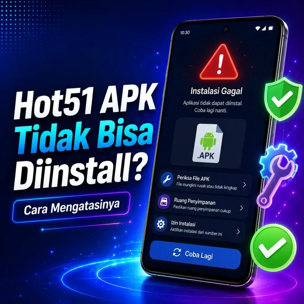 Hot51 APK tidak bisa diinstall